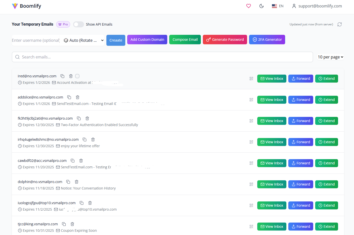 Complete Digital Identity Management Platform Boomlify Ultimate Dashboard Interface
