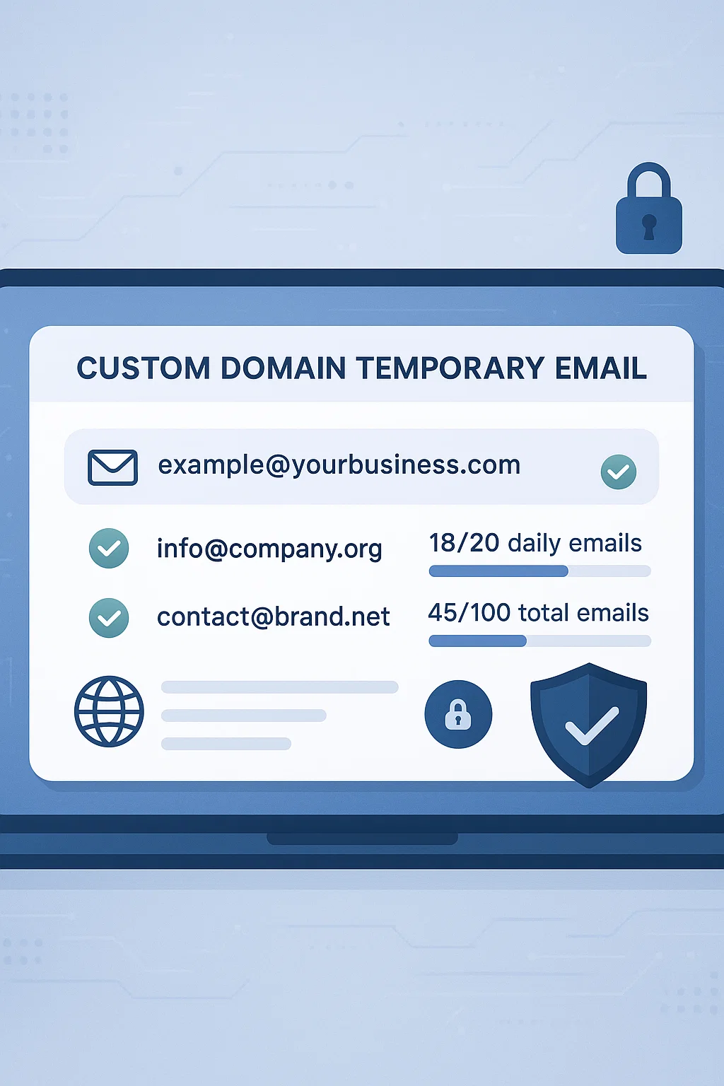 Custom Domain Temporary Email: Revolutionary Privacy Solution for Businesses and Professionals in 2025