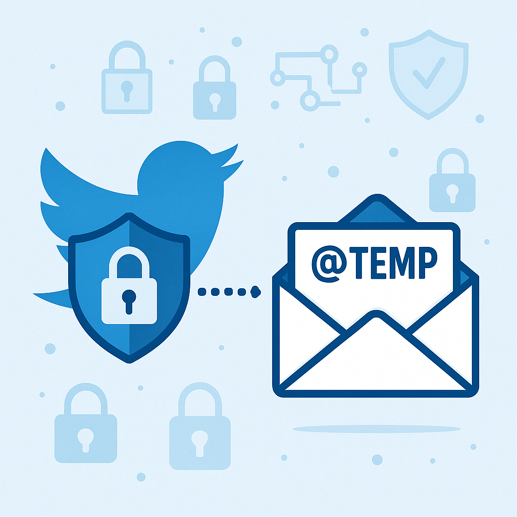 Twitter/X Privacy Protection with Temp Mail